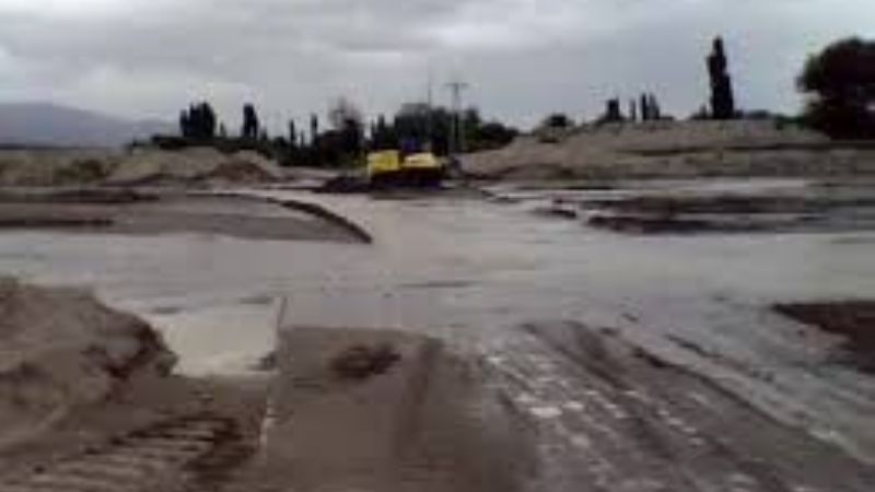 Precaución en el cruce de badenes  por la crecida de varios cauces