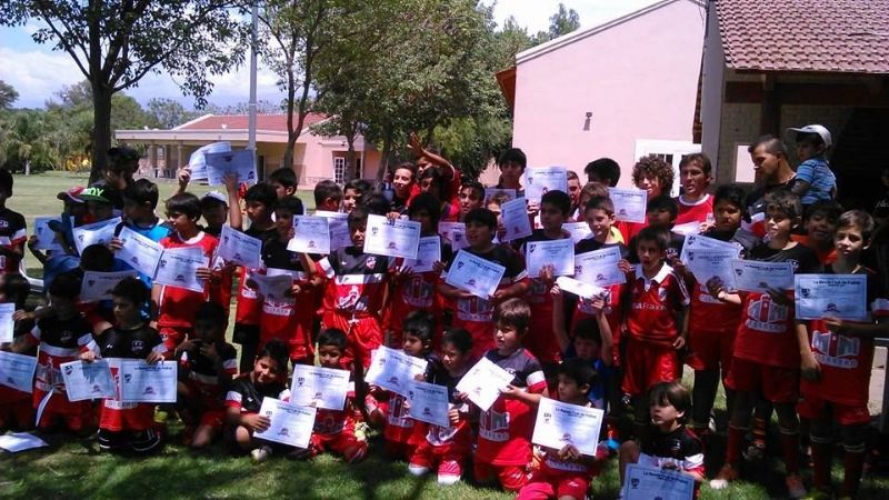 La Escuela de Fútbol “La Banda de River” cerró su temporada 2014
