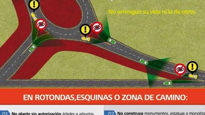 Trabajan en banquinas y bandenes en tramos de la 40 en Sta. María