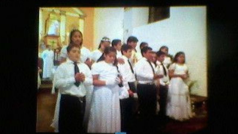 Primera Comunión en El Alto