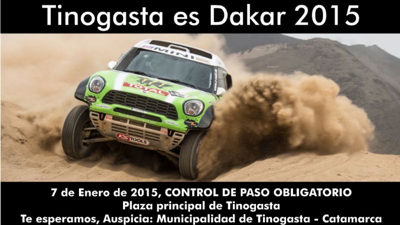 Tinogasta se prepara para recibir el Dakar 2015