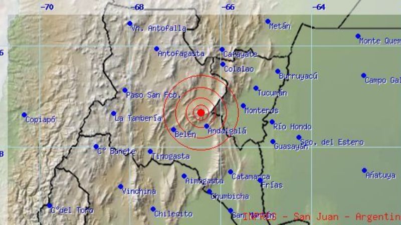 Temblor en el Oeste