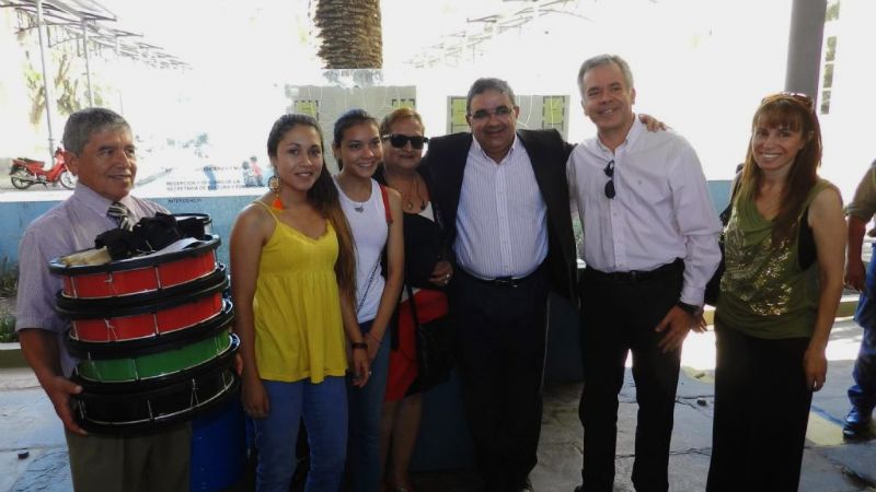 Entregaron nuevos instrumentos para murgas