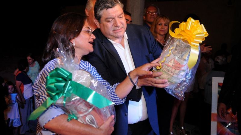 “Me hace muy feliz poder estar compartiendo con ustedes esta alegría”