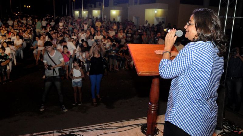 “Me hace muy feliz poder estar compartiendo con ustedes esta alegría”