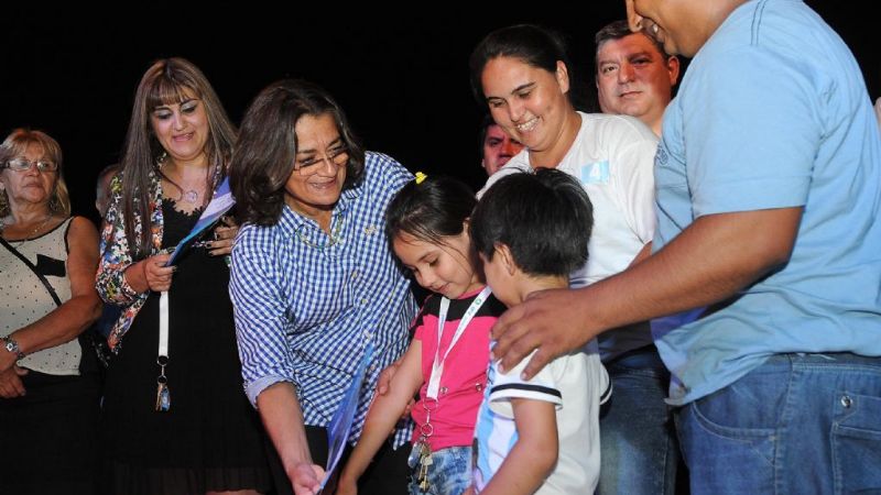 “Me hace muy feliz poder estar compartiendo con ustedes esta alegría”