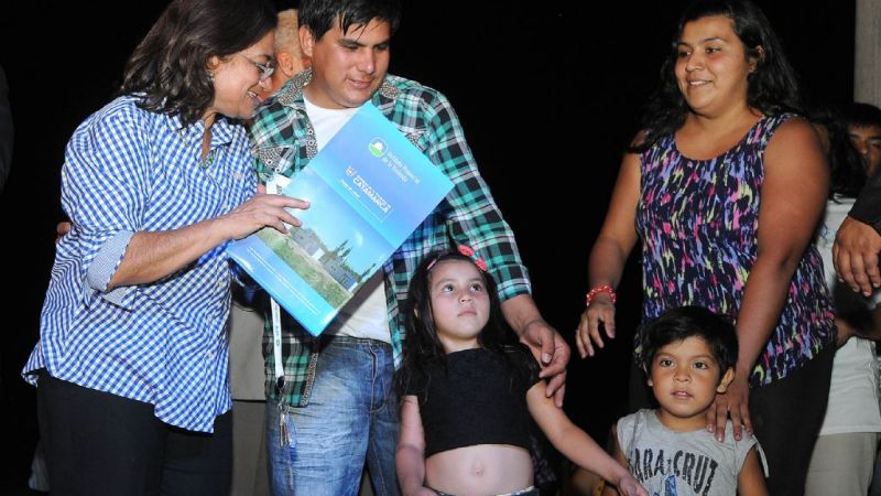 “Me hace muy feliz poder estar compartiendo con ustedes esta alegría”