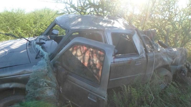 Murió una mujer tras un vuelco en la ruta 157