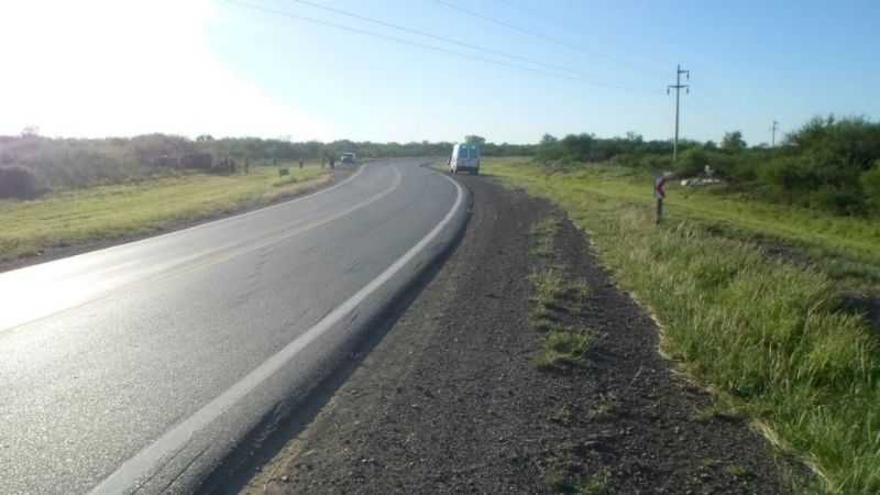 Murió una mujer tras un vuelco en la ruta 157