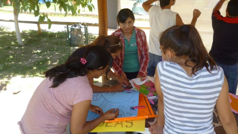 Jóvenes de Belén participaron de un campamento para promotores de salud