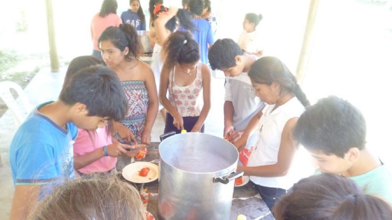 Jóvenes de Belén participaron de un campamento para promotores de salud
