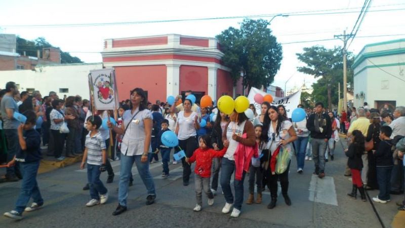 Cierre del Año de la Niñez y Adolescencia en el Paseo de la Fe