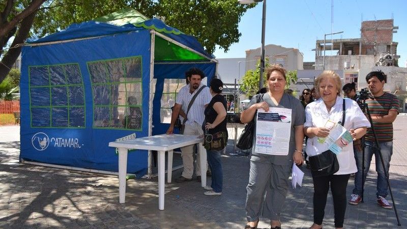 Adhesión de vecinos por el Día Latinoamericano del Cáncer Bucal