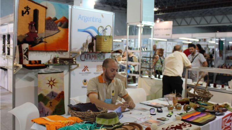 Catamarca lleva sus artesanías a Belo Horizonte, Brasil