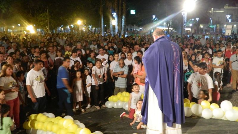 Colorido y emotivo cierre del Año de la Niñez y Adolescencia en el Paseo de la Fe