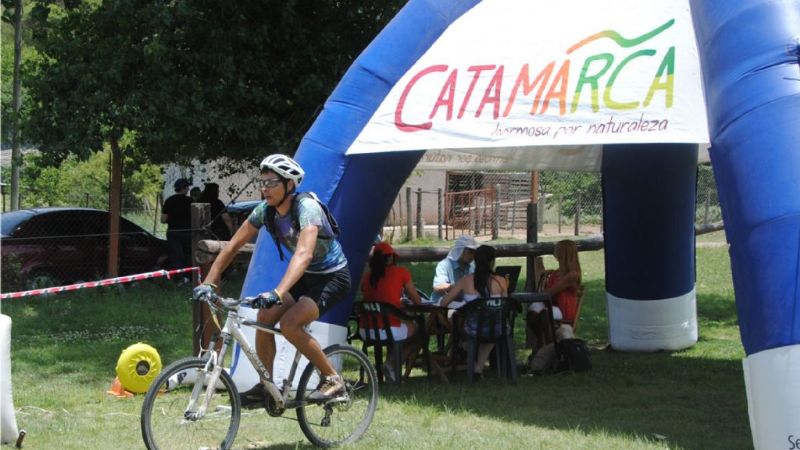 Se corrió la edición 2014 del Desafío Cumbres de Ambato de MTB