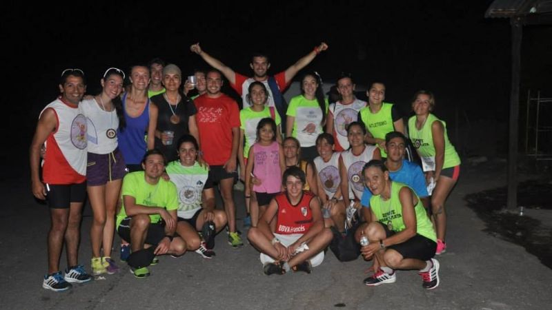 Atletas y Peregrinos agradecieron a la Patrona del Valle