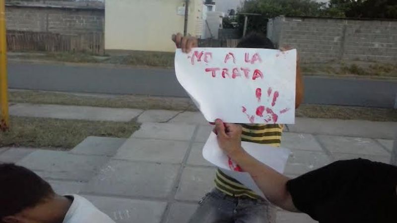 El barrio Santa Marta le dijo “No a la Trata”