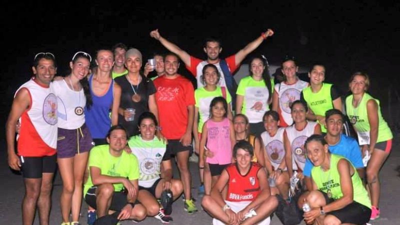 Atletas y peregrinos agradecieron a la Virgen del Valle