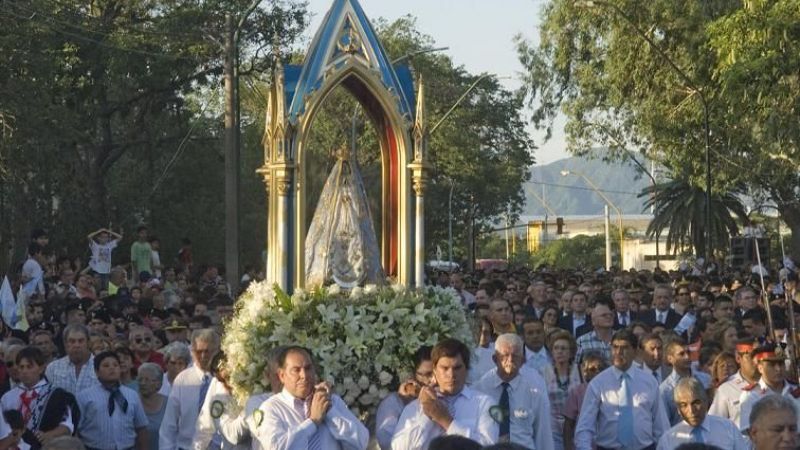 Impresionante demostración de fe mariana