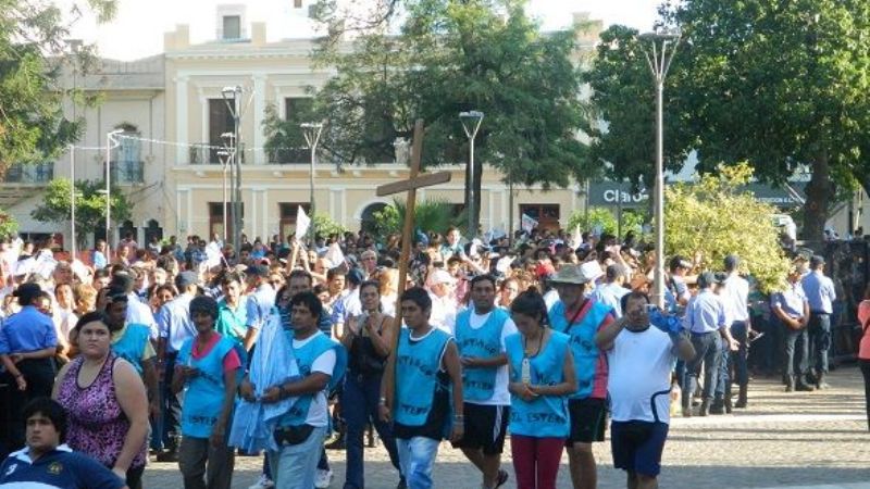 Impresionante demostración de fe mariana