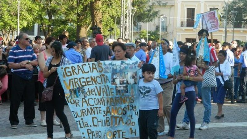 Impresionante demostración de fe mariana