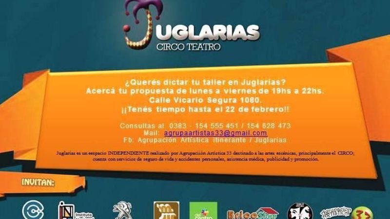 El espacio Juglarías quiere sumar talleres