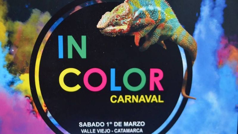 Carnavales en Valle Viejo a puro color