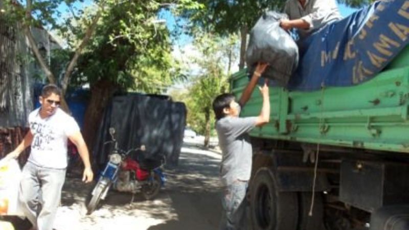 Santa María envió ayuda para Siján