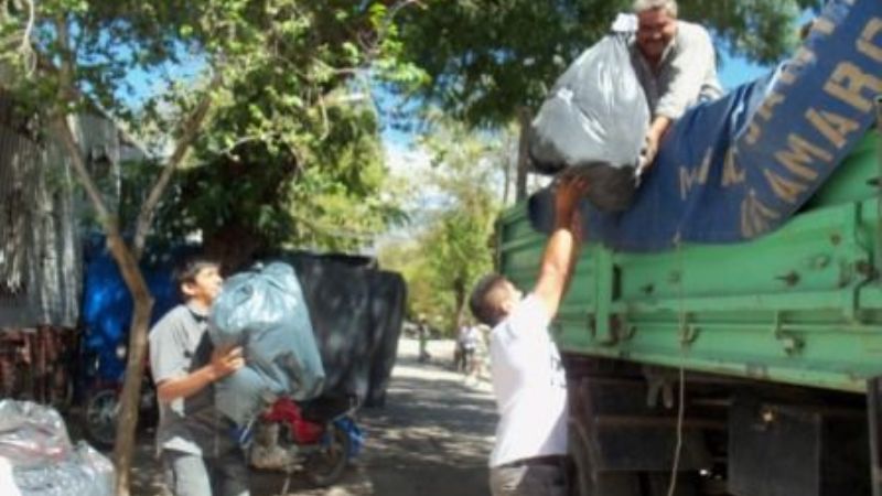 Santa María envió ayuda para Siján