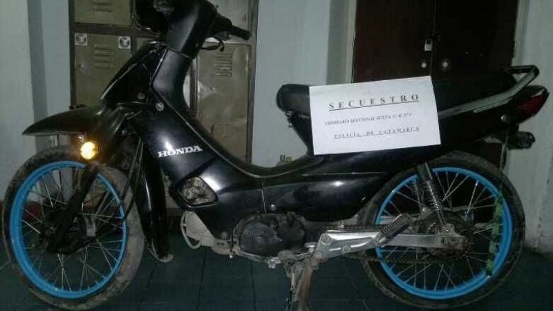 Recuperan dos motos robadas