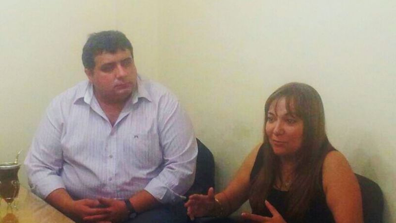 La diputada Myrian Juárez con concejales chacareros