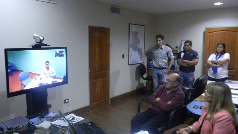 Salud inauguró sistema de videoconferencias