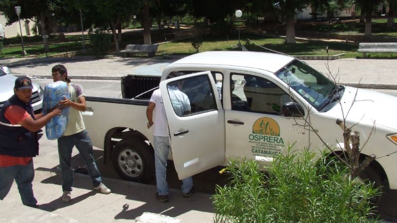 UATRE-OSPRERA siguen llevando ayuda a los pobladores de Siján