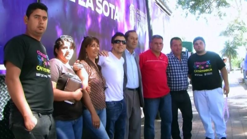 El éxito en un gesto solidario