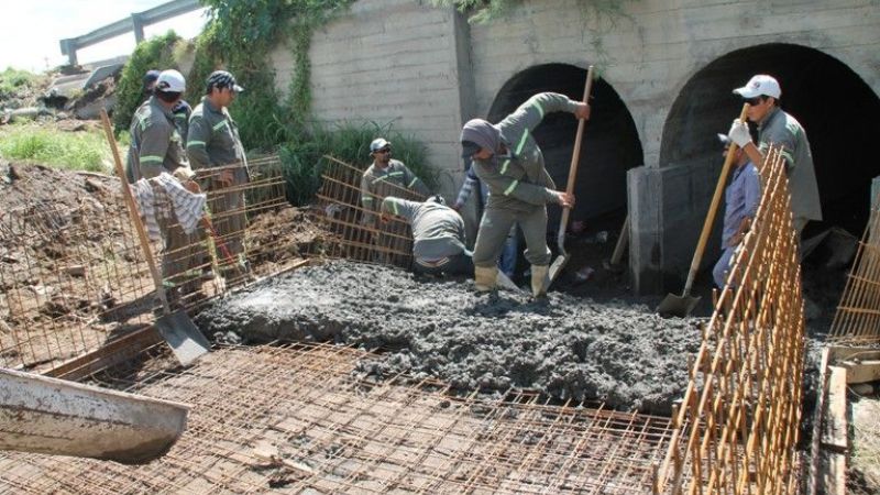 Segunda etapa en los trabajos del “Arroyo Tiorco”