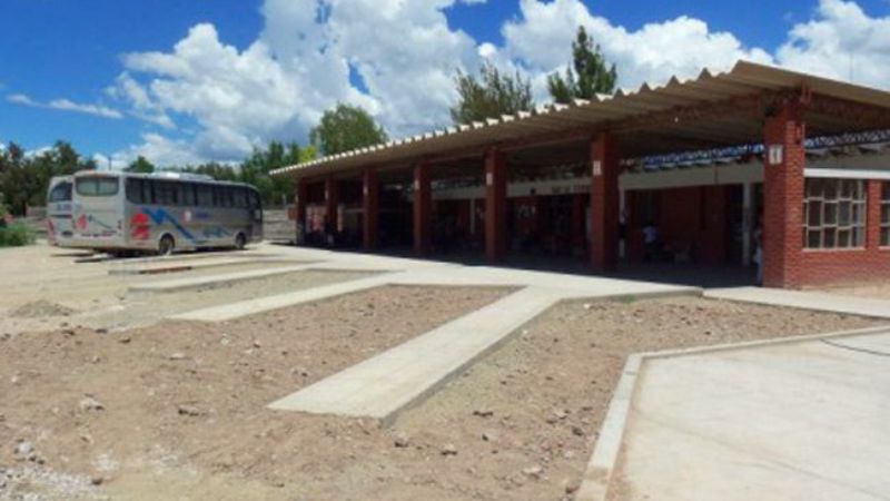 Continúan las mejoras y refacciones en la Terminal de Santa María