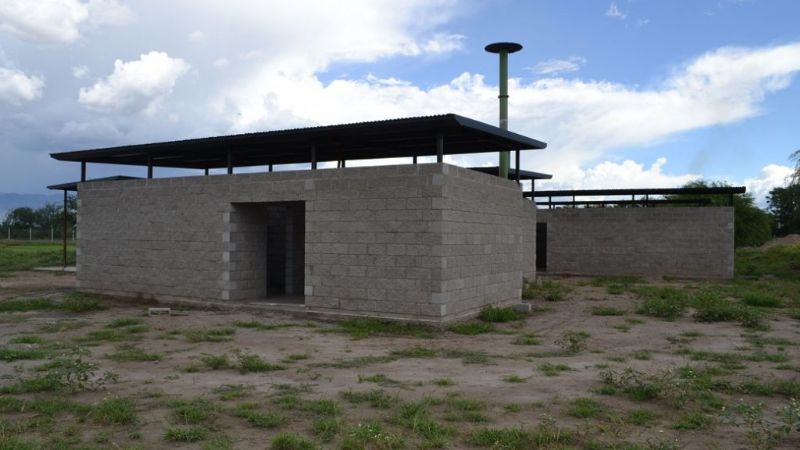 Avanza la construcción del predio de gastronómicos en Valle Viejo