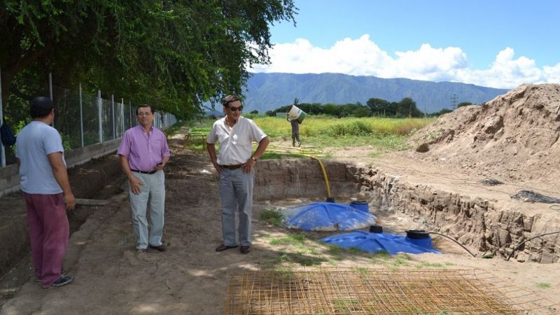 Avanza la construcción del predio de gastronómicos en Valle Viejo