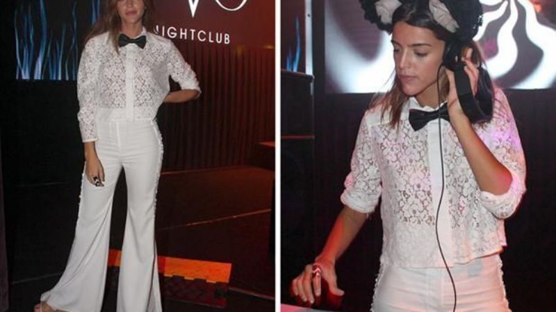 La catamarqueña Calu Rivero a lo Mickey Mouse