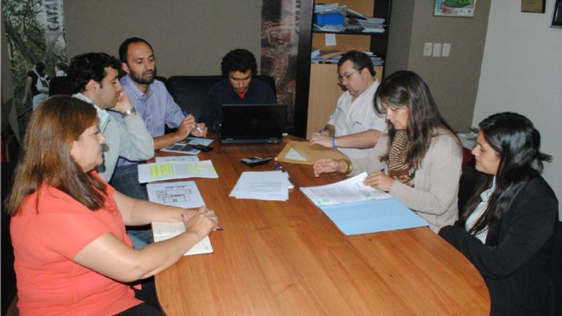 Apertura de sobres para la obra del Shincal