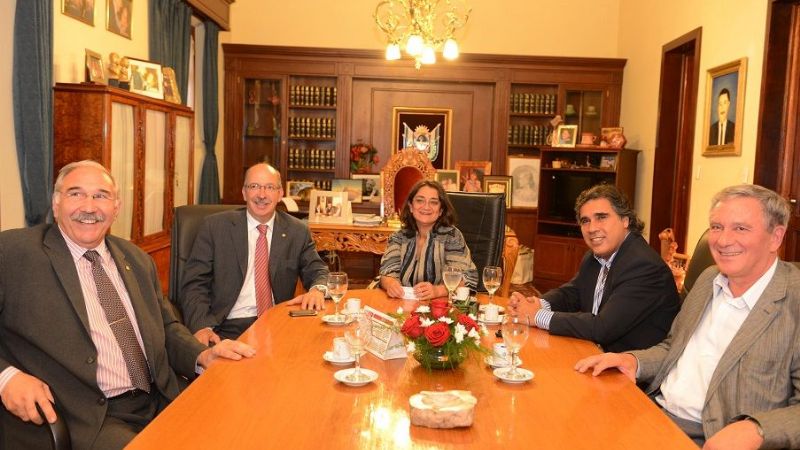 La gobernadora recibió al titular del INTA