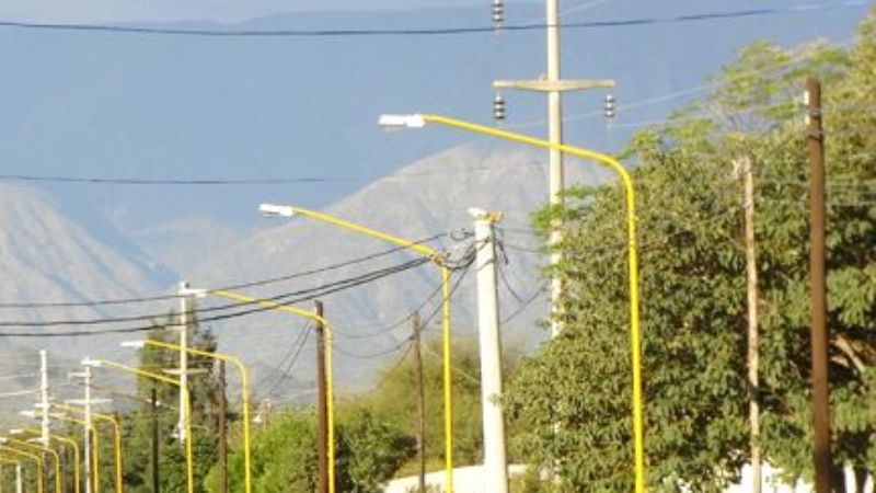 La comuna capitalina amplia obras de iluminación