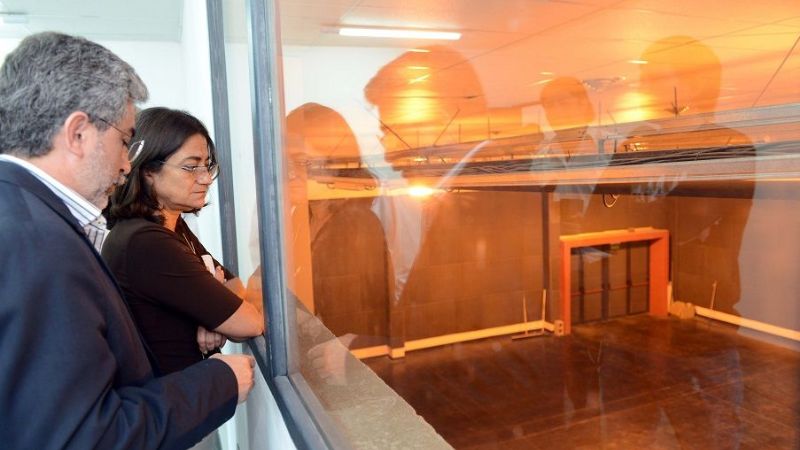 La Gobernadora visitó estudios de la TV y Radio estatal