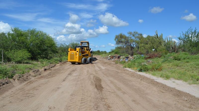 Obra de consolidación de márgenes del río Santa Cruz