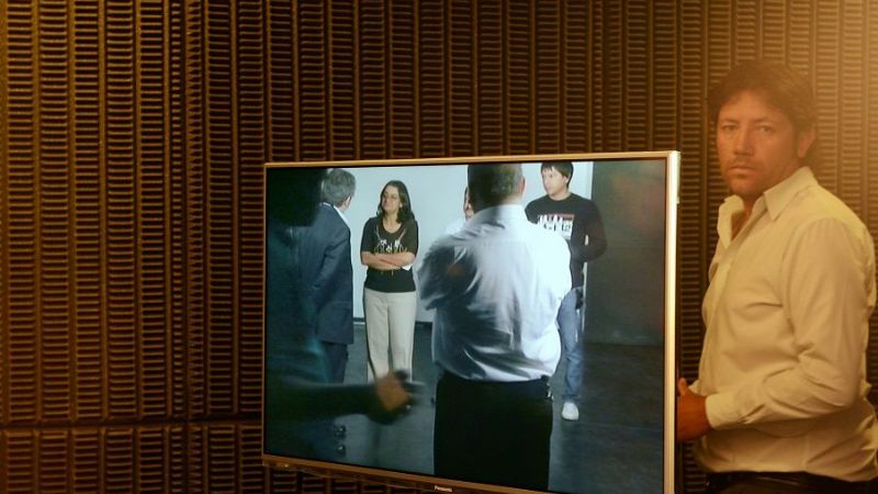 La Gobernadora visitó estudios de la TV y Radio estatal