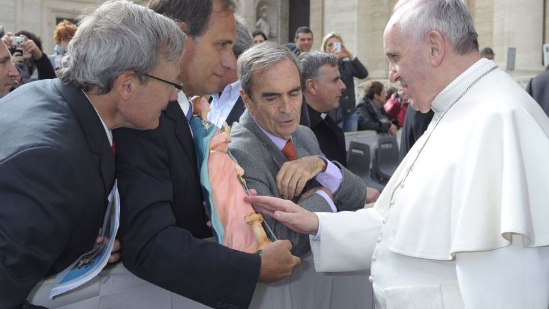 Empresarios mineros presentaron al Papa una propuesta de monitoreo de la actividad