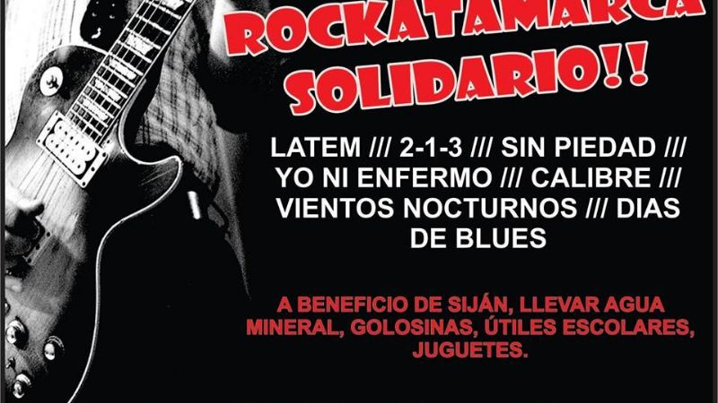 Rockatamarca Solidario en Valle Viejo