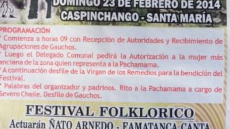 Fiesta de la Pasacana