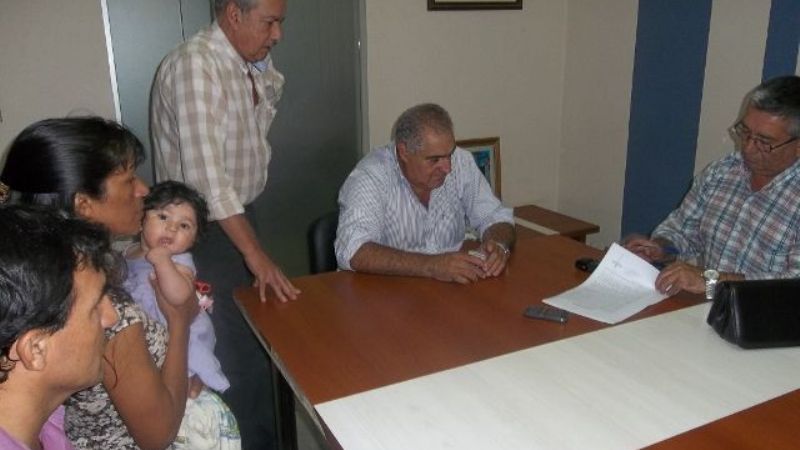 “Nos regalaron un caserón”